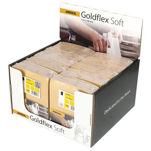 Mirka Goldflex Soft Hand 4.5"x5.5" Sanding Pads - Detail View | UnitedFinish.com