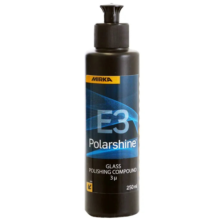 Mirka Polarshine E3 Glass Polishing Compound - Detail View | UnitedFinish.com