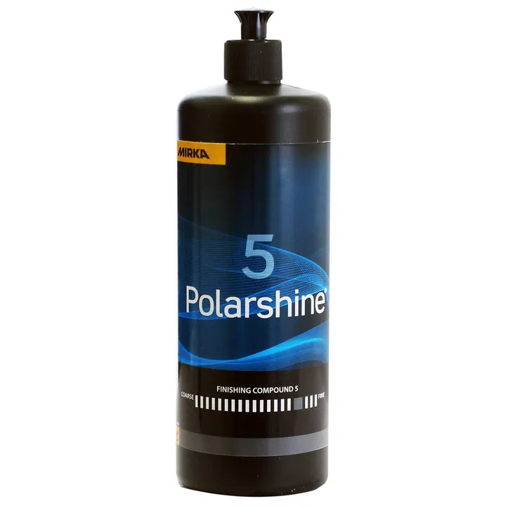 Mirka Polarshine 5 Very Fine Polish - Side View | UnitedFinish.com