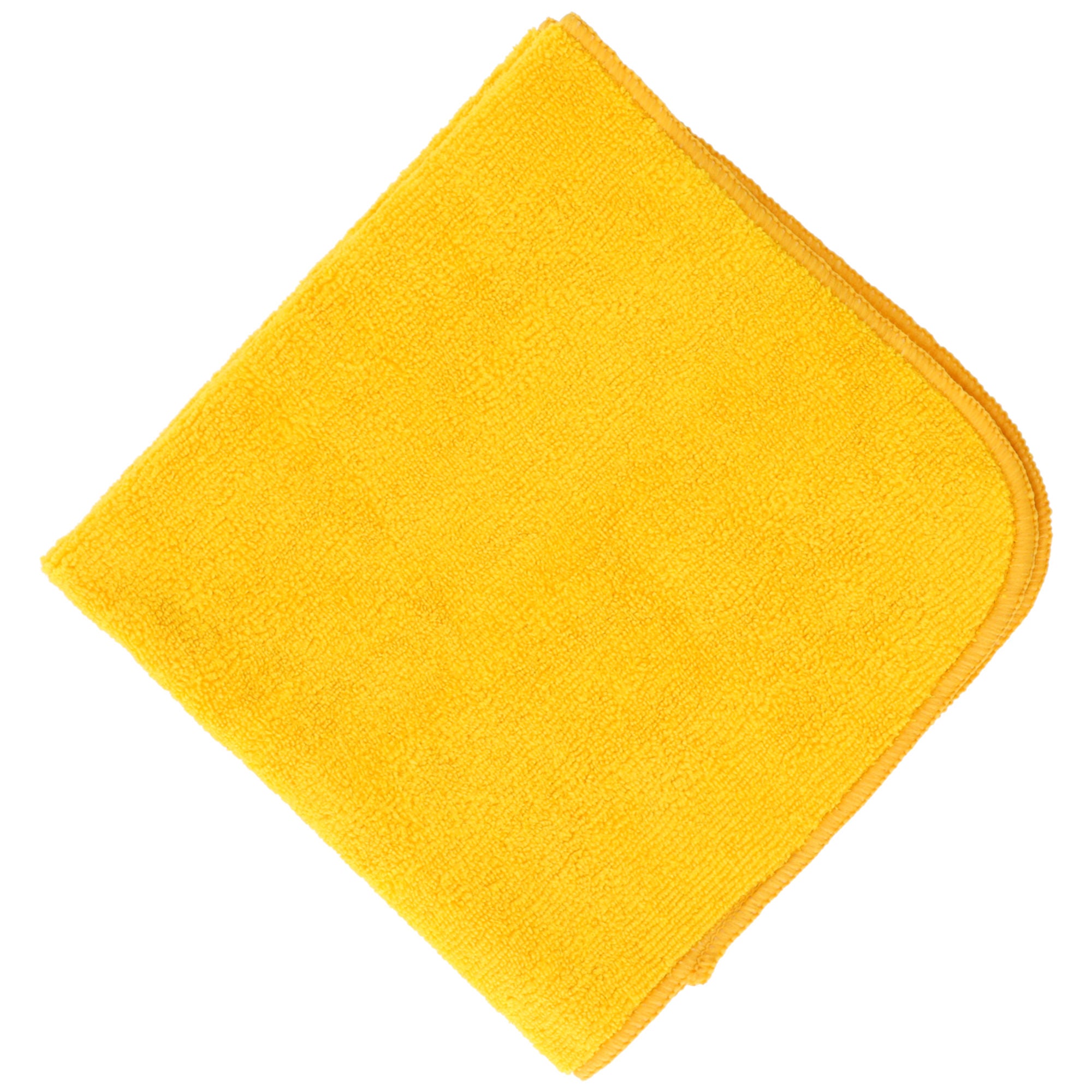 Microfiber Cloth 15.75" x 15.75" Yellow