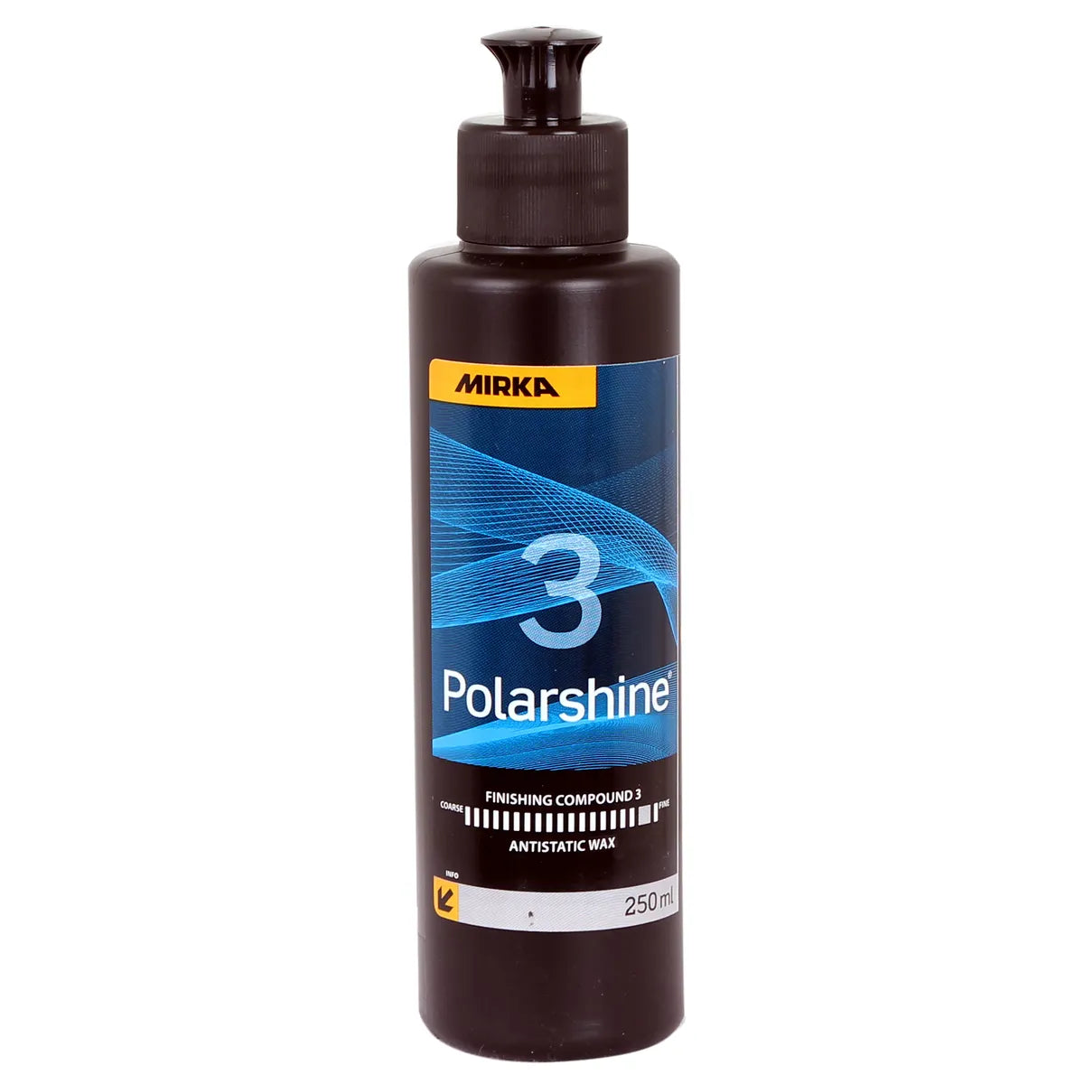 Mirka Polarshine 3 Ultra Finish Polish and Antistatic Wax - Detail View | UnitedFinish.com