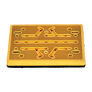 Mirka 3" x 4" 29 Hole Grip Backup Pad For Electric Deos