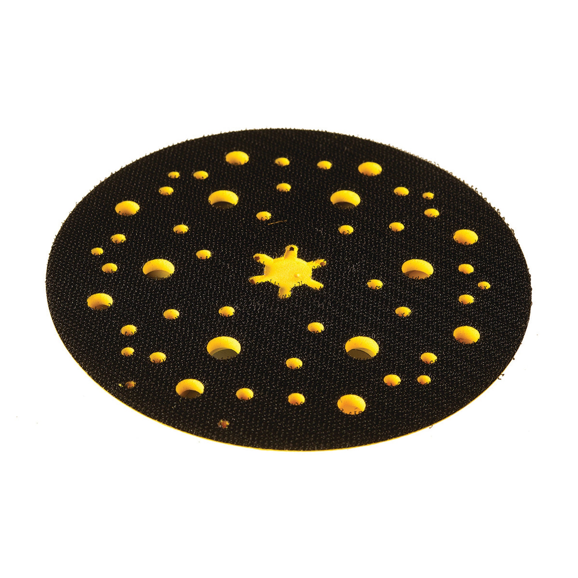 Backing pad for 6" electric orbital sanders