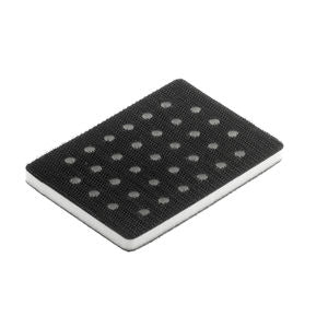 Mirka 3x4 Inch x 0.28 Inch Grip 33 Hole Interface Pad - Detail View | UnitedFinish.com