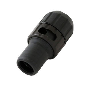 Connector Air Inlet for Hand Block 0.75 Inch - Side View | UnitedFinish.com