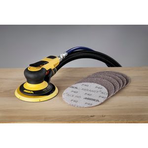 Mirka MRP-650CV PROS Sander 6" dia. With 5mm Orbit 650CV, 1/Pkg