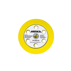 Mirka 3" 6 Holes Grip Backup Pad with Adapters 5/6" + M8
