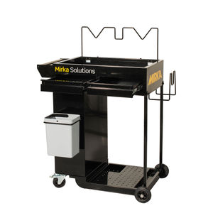 Mirka Smart Cart Solution Trolley - Side View | UnitedFinish.com