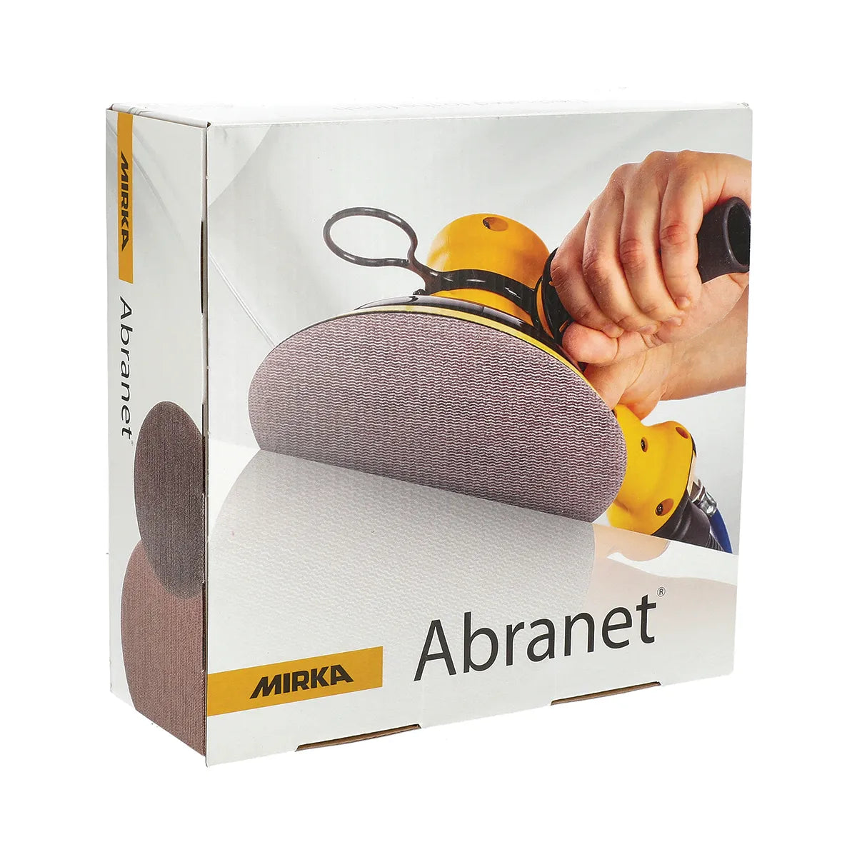 Mirka Abranet 8" Grip Sanding Discs - Feature View | UnitedFinish.com