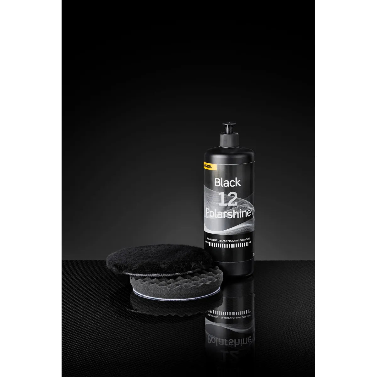 Polarshine 12 Black Polishing Compound - Grit Detail | UnitedFinish.com