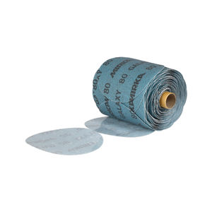 Mirka Galaxy 5" Solid PSA Link Roll Sanding Discs - Side View | UnitedFinish.com