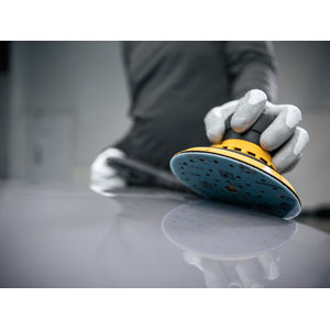 Mirka Galaxy 5" Multifit 42-Hole Grip Sanding Discs - Package | UnitedFinish.com
