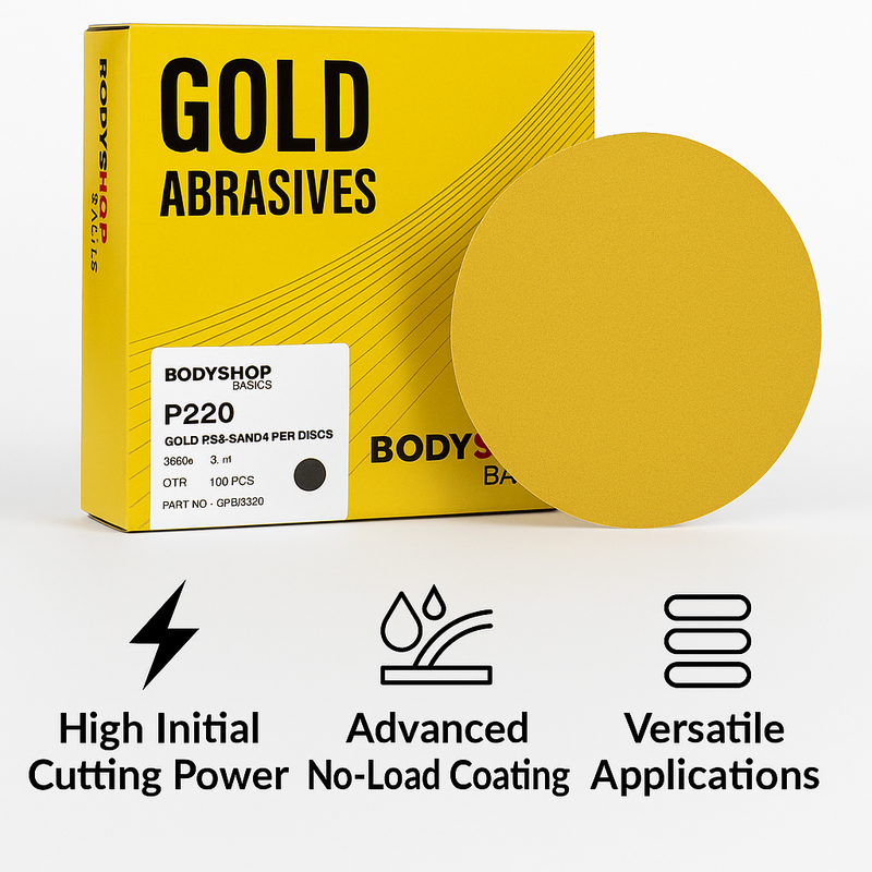 6" PSA Solid Sanding Discs High-Performance Self-Adhesive Sandpaper for Automotive, Wood & Drywall | Grit Range: 40 to 400