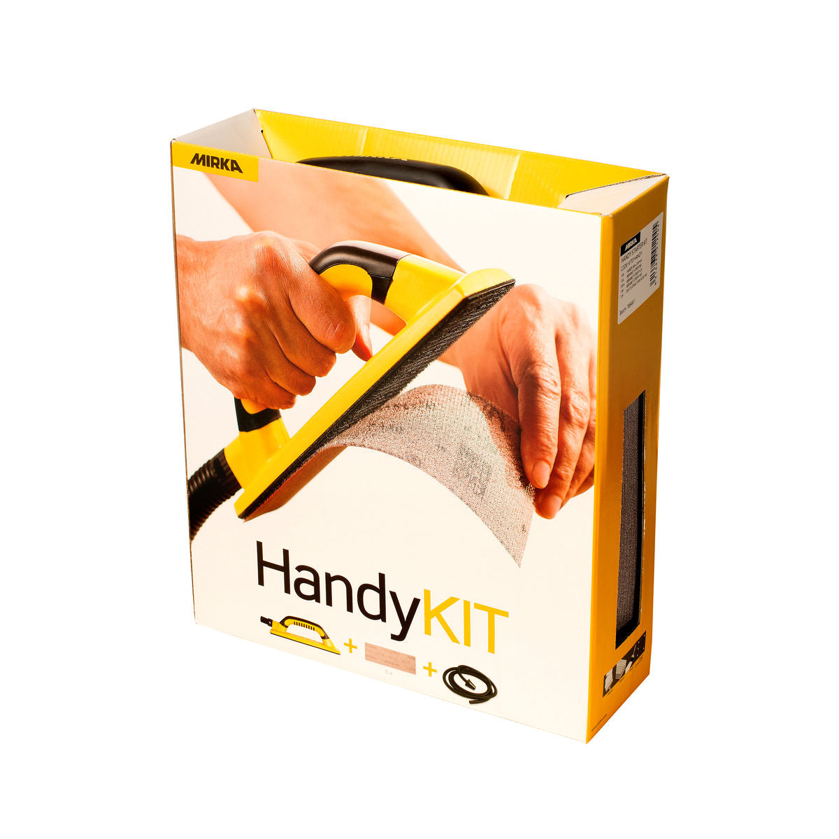 Handy Block Kit 3x9 Inch Grip Assorted 55H with Hose - Side View | UnitedFinish.com