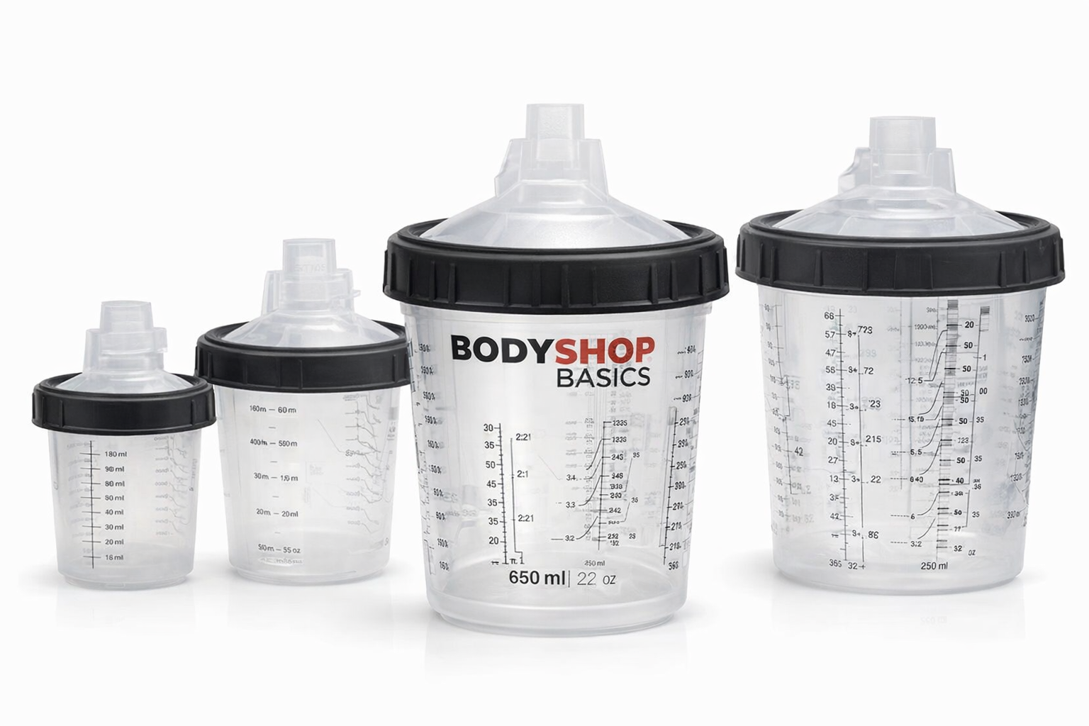 BodyShop Basics PPS Paint System 1.0 – Disposable Spray Cup System