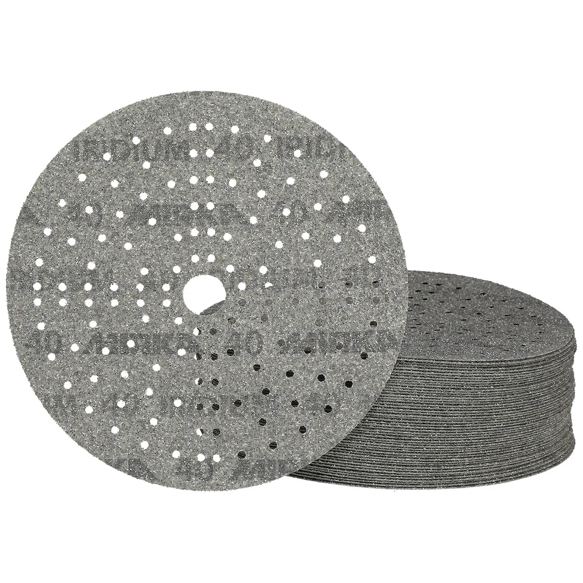 Mirka Iridium 8" 133 Holes Grip Sanding Discs - Grit Detail | UnitedFinish.com