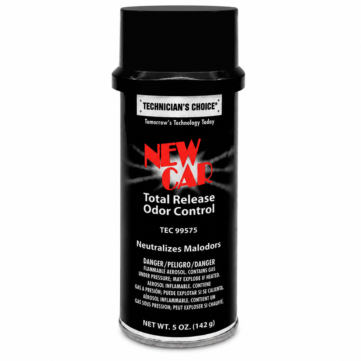 Technicians Choice TEC99575 New Car Aero Bomb Total Release Odor Control – 5 oz Automotive Air Freshener & Odor Eliminator, Case of 12