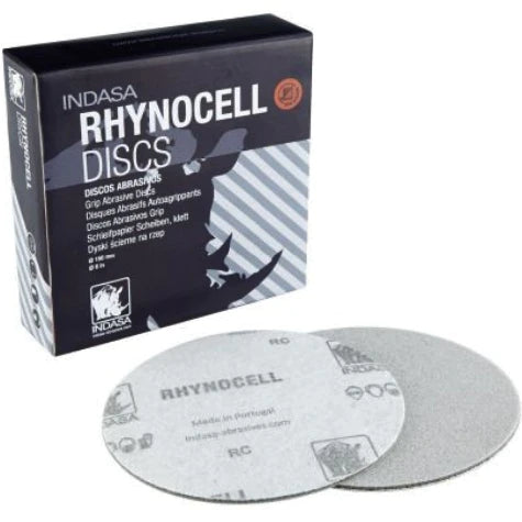 Indasa 3in Rhynocell Foam Discs MF3000 552586 - Side View | UnitedFinish.com