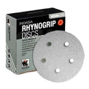 Indasa Whiteline Rhynogrip 5" 5-Hole Vacuum Sanding Discs, 54 Series