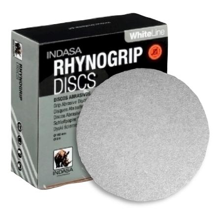 Indasa 6in Rhynogrip Whiteline Solid Discs 61 Series - Feature View | UnitedFinish.com