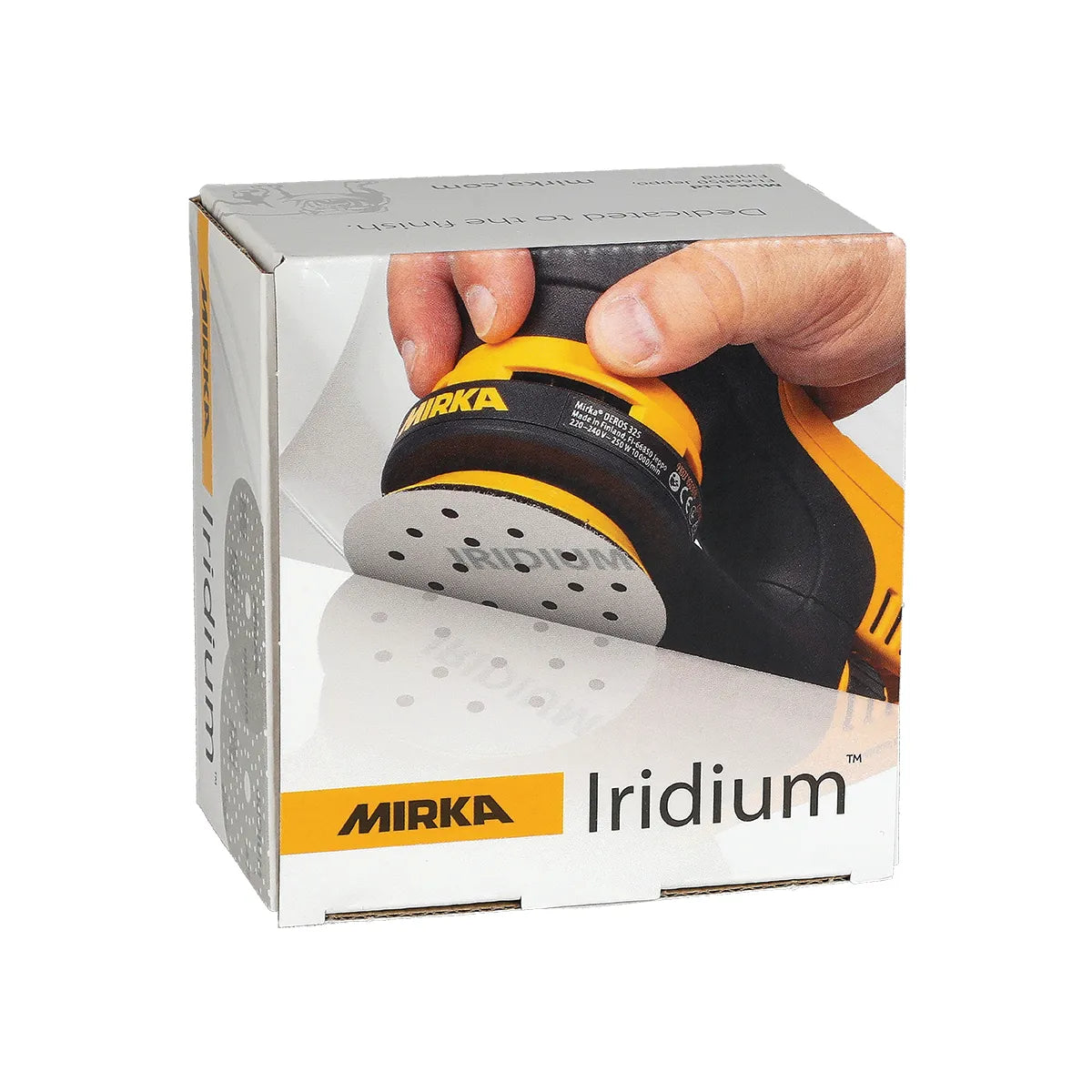 Mirka Iridium 3 Inch 20 Holes Grip Sanding Discs - Grit Detail | UnitedFinish.com
