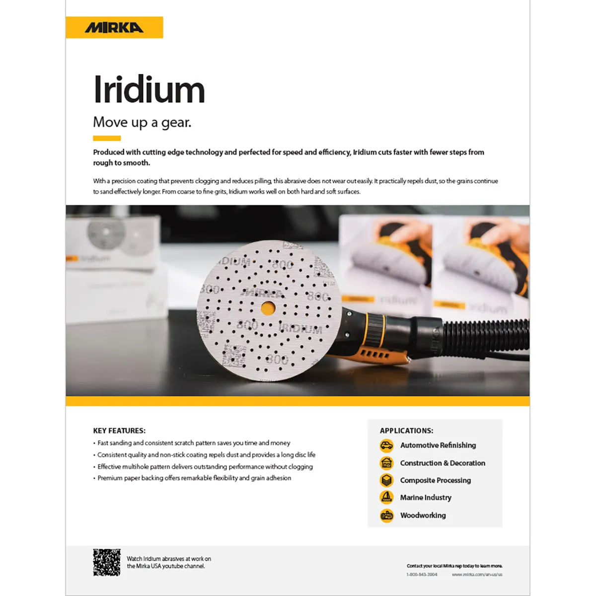 IRIDIUM Product Sheet | UnitedFinish.com
