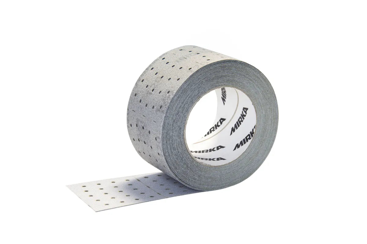 Mirka Iridium 2.75"x33.5' Grip Vacuum Rolls Perforated - Side View | UnitedFinish.com