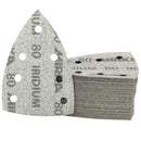 Mirka Iridium™ 4"x6"x6" Delta Multi-Hole Sanding Triangles