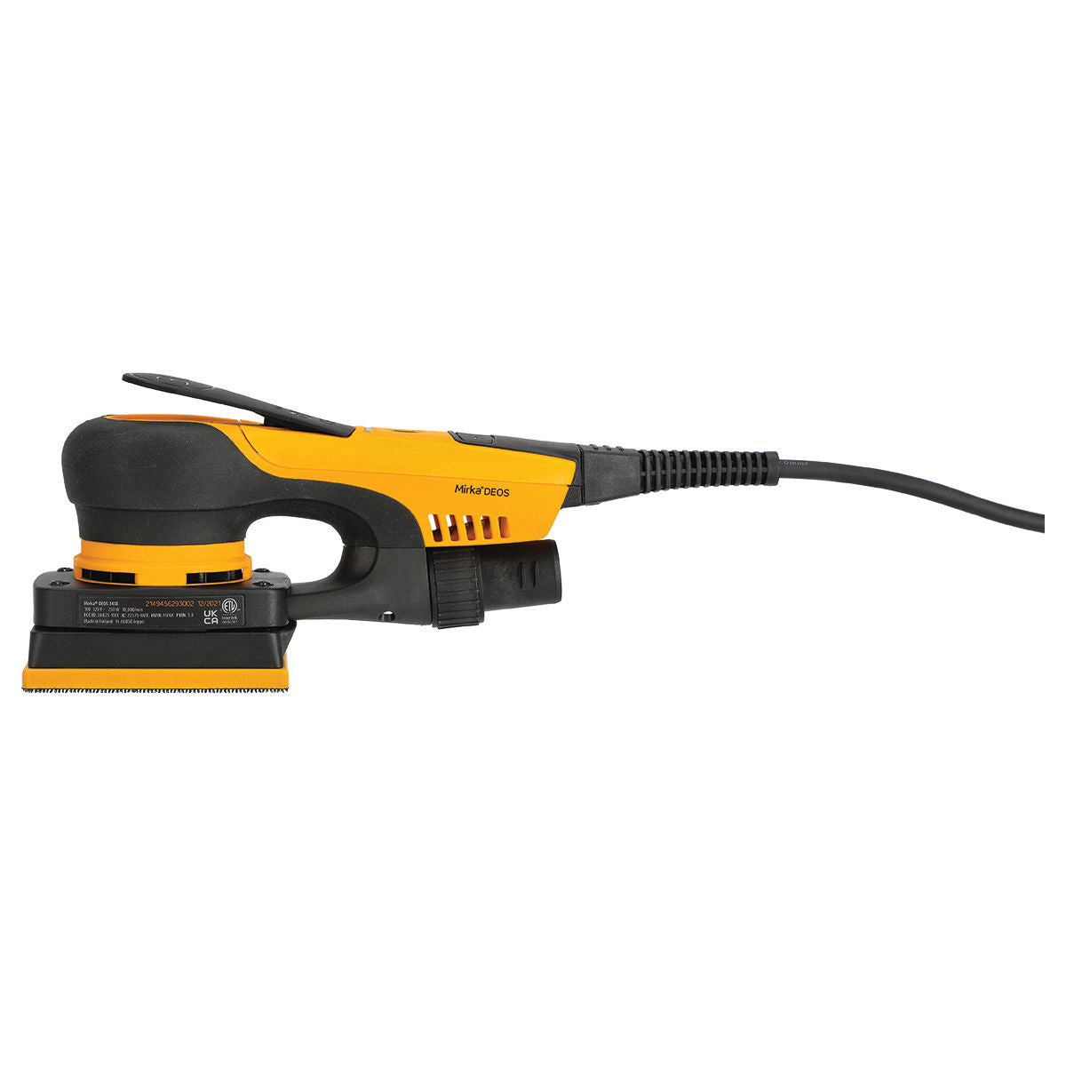 Mirka Deos 3" x 4" Electric Sander 343XCV - Grit Detail | UnitedFinish.com