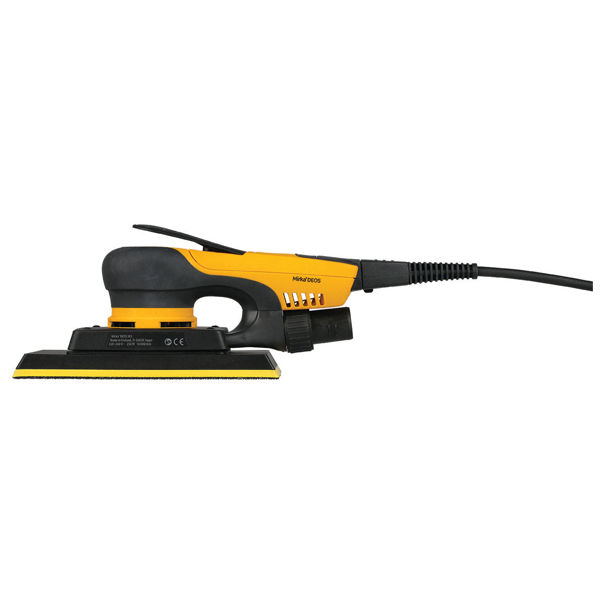 Mirka Deos 2.75" x 8" Electric Sander 383X CV - Grit Detail | UnitedFinish.com