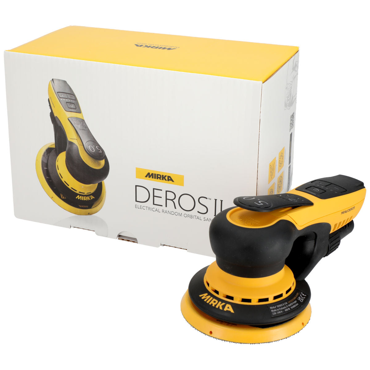 Mirka® DEROS II 550X 5", 5.0 mm orbit