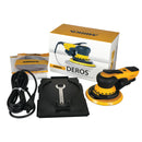 Mirka DEROS 6" Electric Sander 625CV, 2.5mm orbit, vacuum-ready w/case