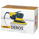 Mirka DEROS 6" Electric Sander 650CV, 5mm orbit, vacuum-ready w/case