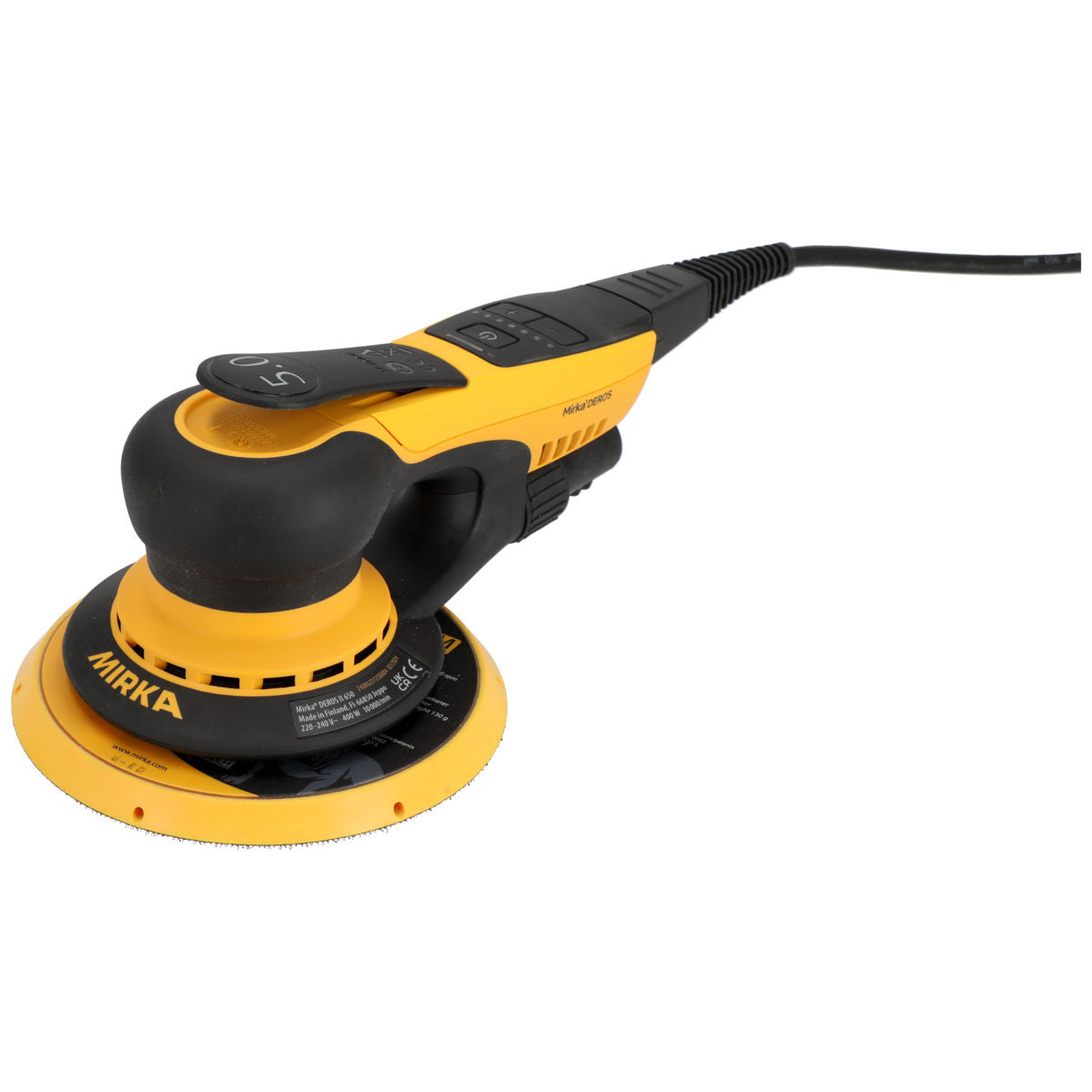 Mirka® DEROS II 650X, 6", 5.0 mm orbit
