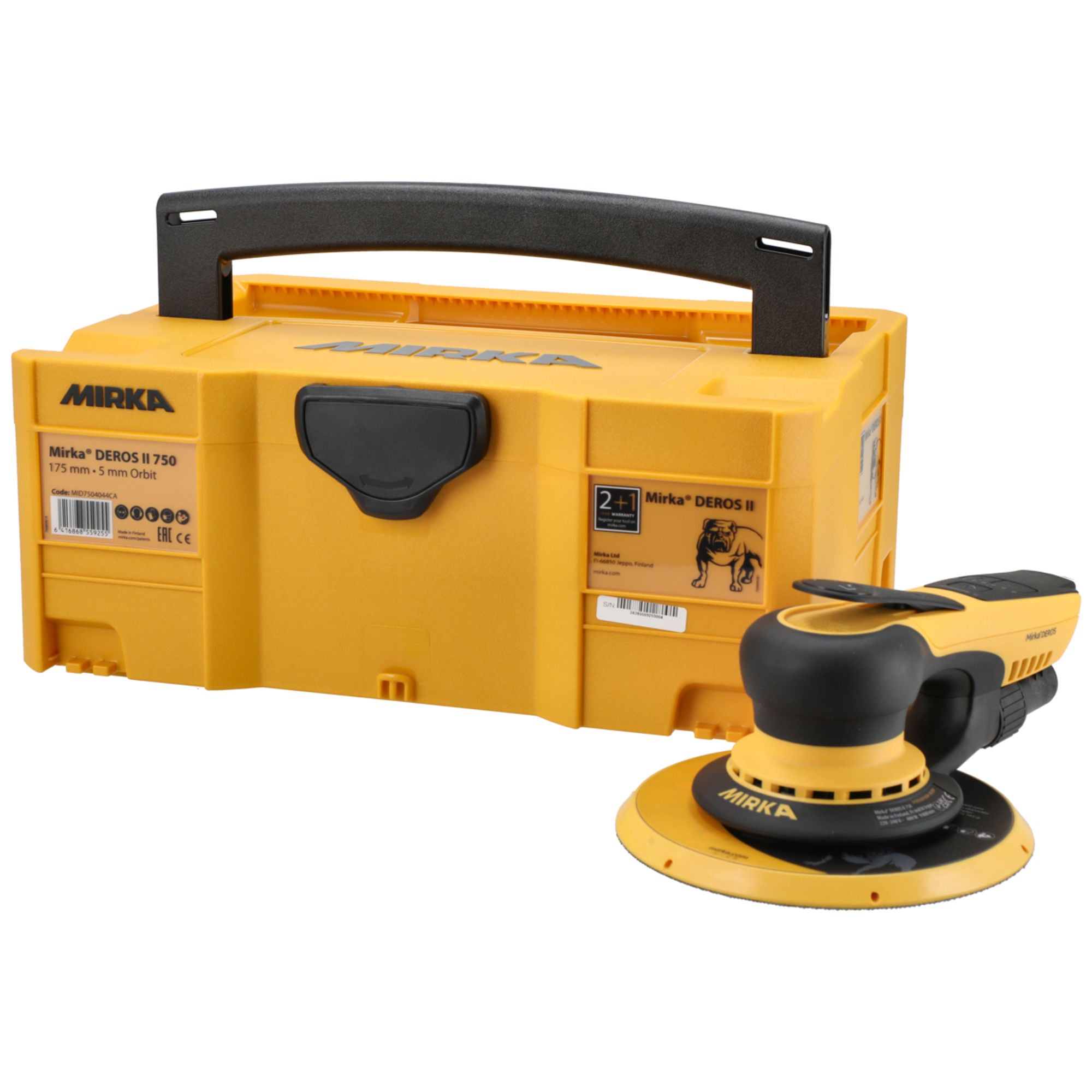 Mirka® DEROS II 750X 7", 5.0 mm orbit 
