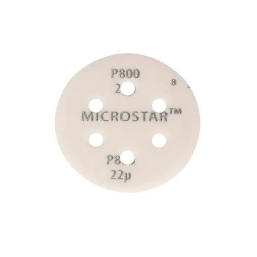 Microstar 3 Inch Grip 6 Holes Sanding Discs by Mirka | UnitedFinish.com