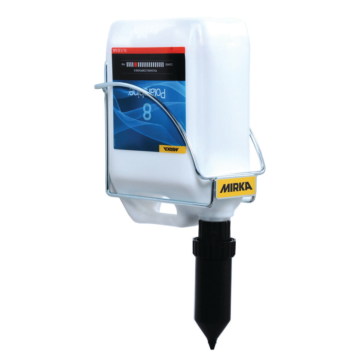 Mounting Rack for 5L Canister - Side View | UnitedFinish.com