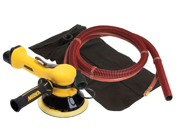 Mirka MR 6" Two-Handed Sander Self Generating Vacuum 10mm Orbit MR-610THSGV