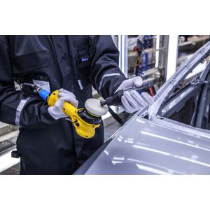 Mirka 3 Inch Two-Handed Random Orbital Air Buffer - Feature View | UnitedFinish.com