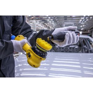 Mirka 3 Inch Two-Handed Random Orbital Air Buffer - Spec Sheet | UnitedFinish.com