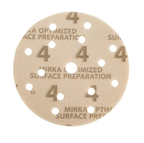 OSP-4 Finishing Soft Disc 6 Inch Grip 15 Holes by Mirka | UnitedFinish.com