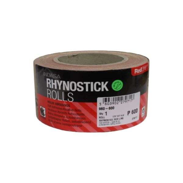 Indasa Rhynostick Redline PSA Sanding Rolls 960 Series - Detail View | UnitedFinish.com