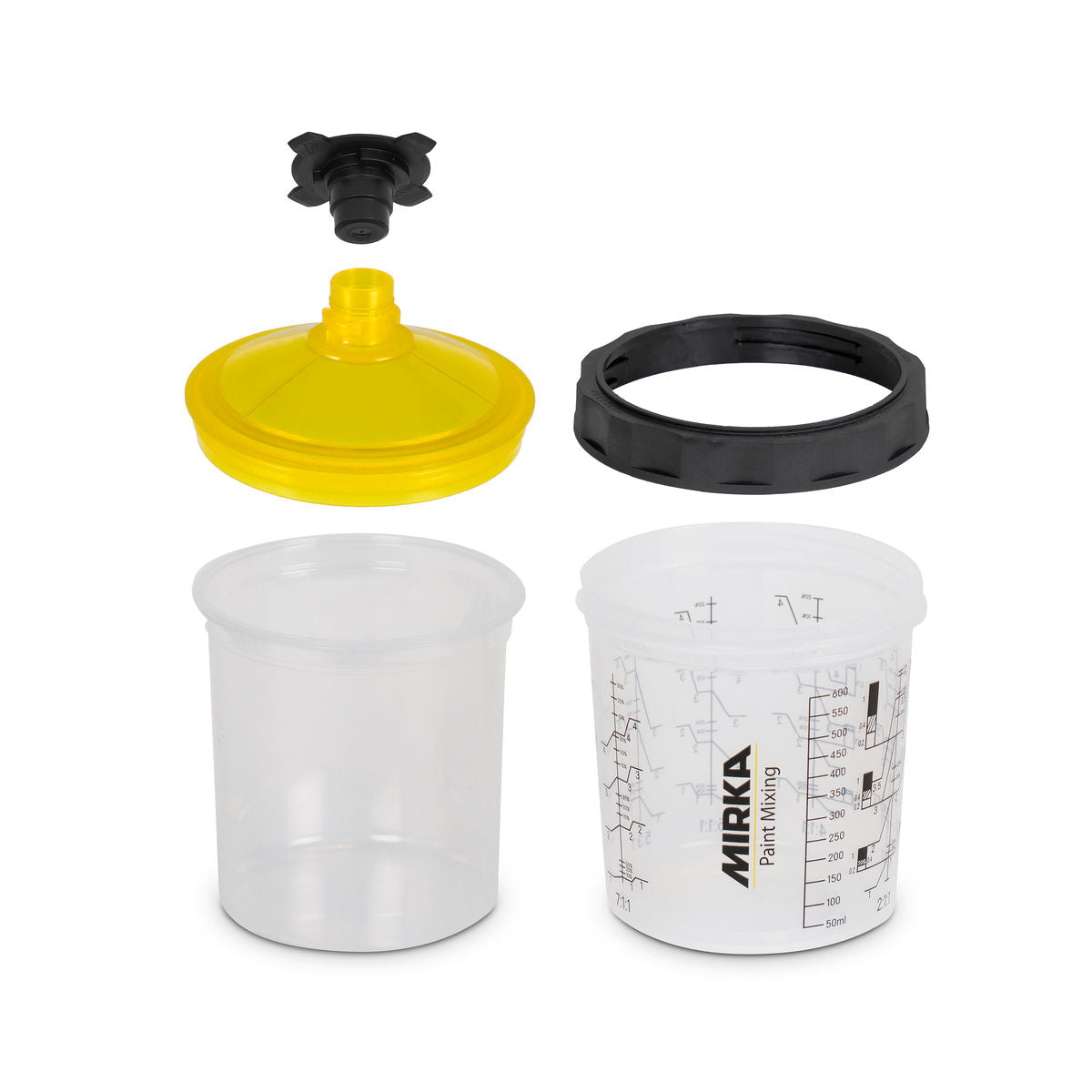Mirka Paint Cup System with 190 Micron Filter Lid by Mirka | UnitedFinish.com