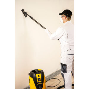 Deco Sander 2.75x8 Inch Grip 113H - Application | UnitedFinish.com