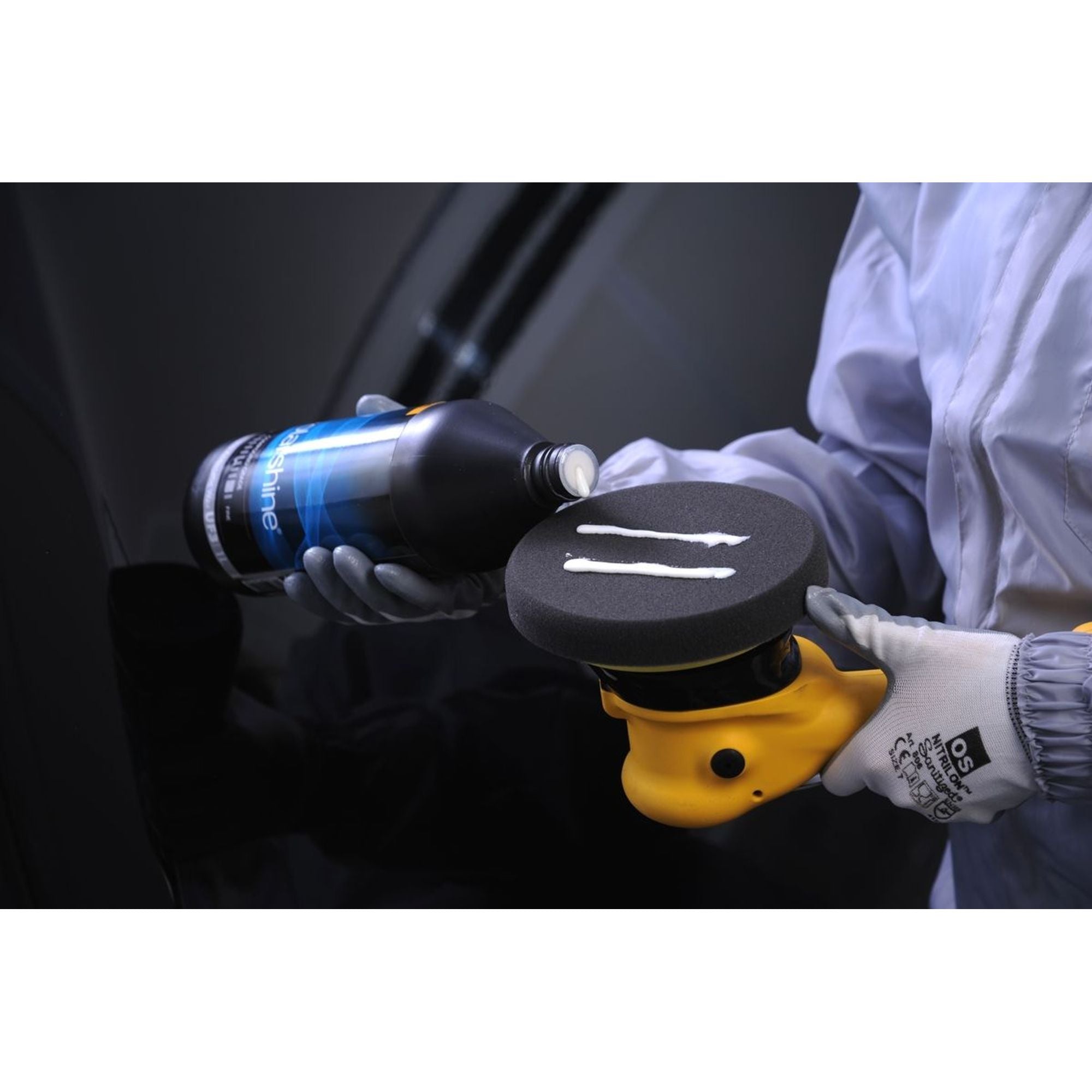 Polishing Foam Pad Black Flat