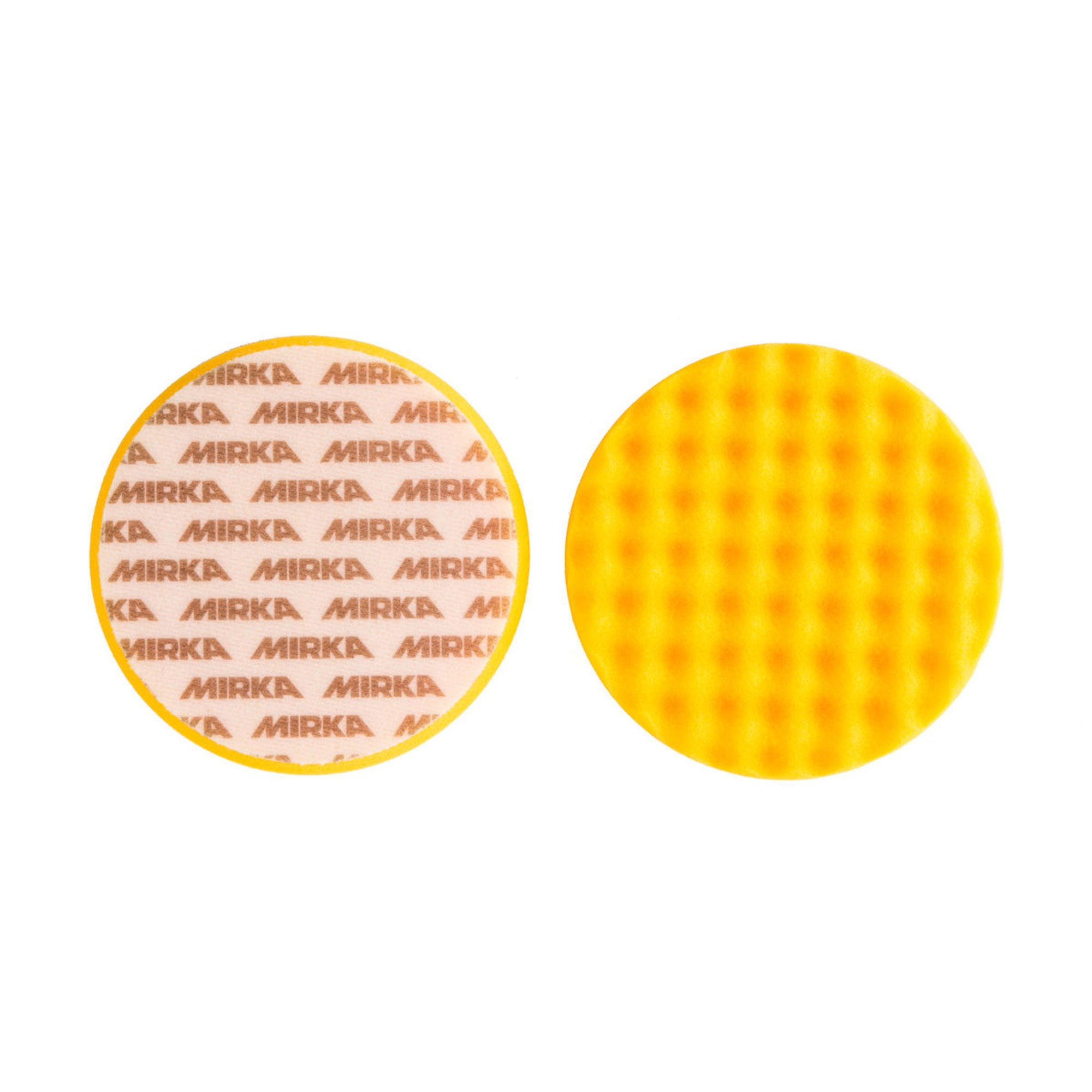 Polishing Foam Pad Yellow Waffle