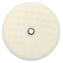 Mirka 8" White Foam Double Sided Polishing Waffle Buff Pad