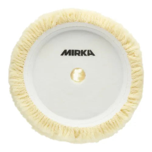 Mirka Twisted Wool Pad 6in x 1in - Package | UnitedFinish.com