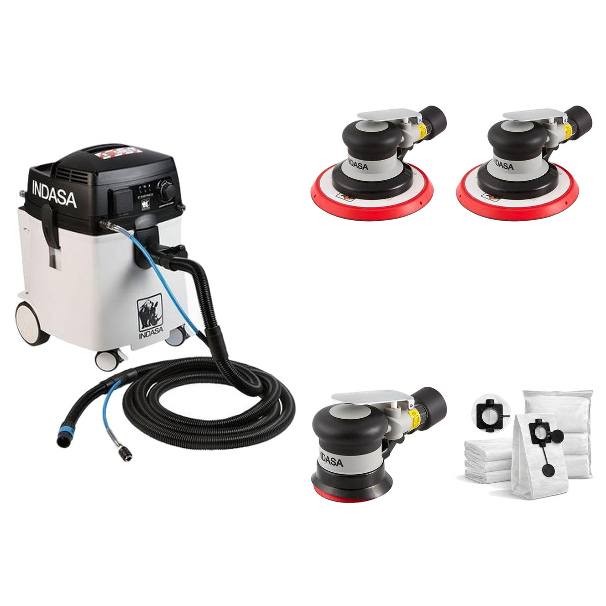 Indasa dustless body repair sanding system - professional