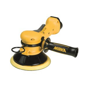 Mirka MR 6 Inch Two-Handed Vacuum-Ready 10mm Sander MR-610THCV - Side View | UnitedFinish.com